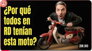 ¿Por qué todos en RD tenían esta moto? | Historia del Honda Super Cub 'Setenta' HOnda supercup para todos los dominicanos