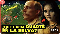 La VIDA SECRETA de JUAN PABLO DUARTE: 12 años en las selvas de VENEZUELA Juan Pablo Duarte en Venezuela