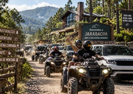 Jarabacoa tranfico de quads y ruido
