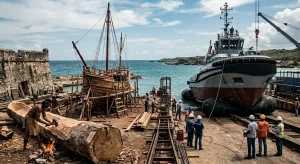 Del fuego al acero: la amnesia marítima de una isla rodeada de agua