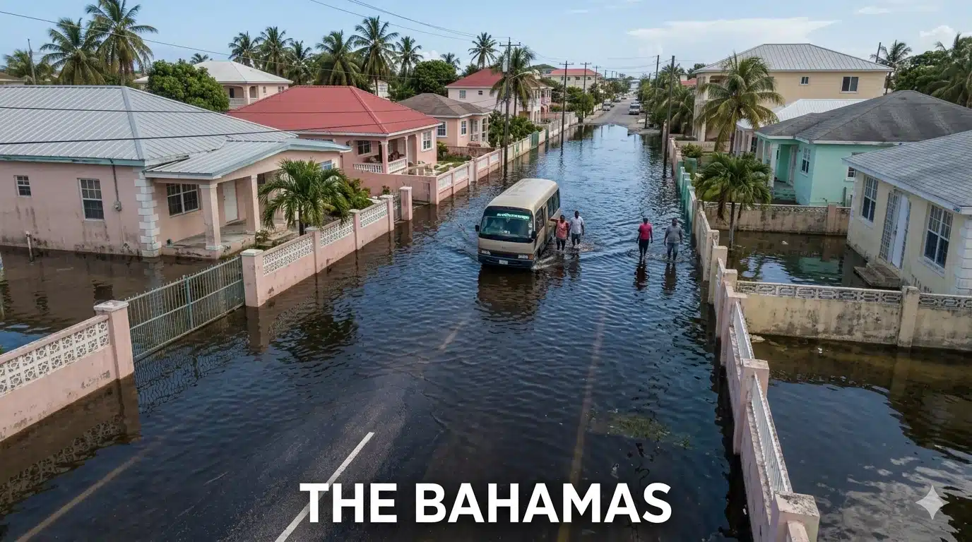 Inundaciones en Bahamas