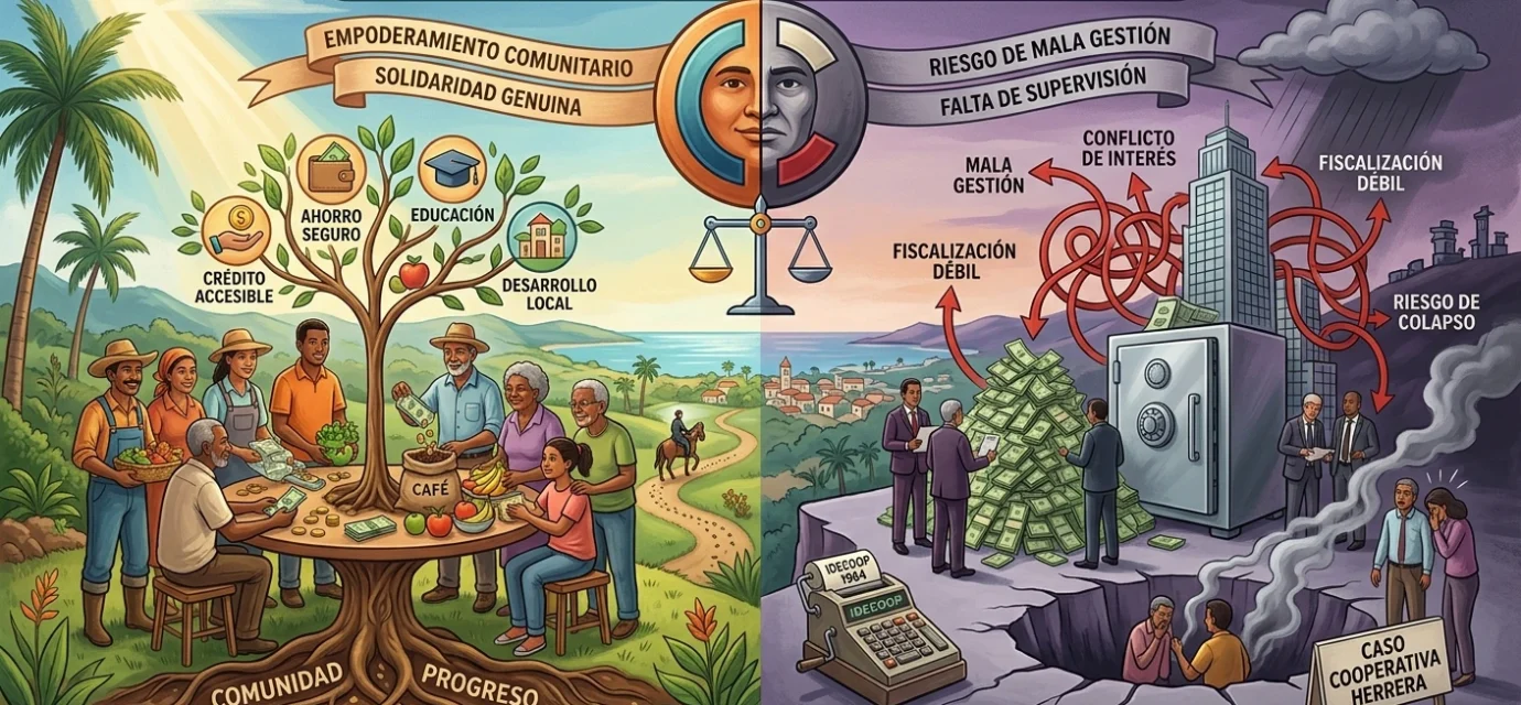 Dos caras de cooperativismo