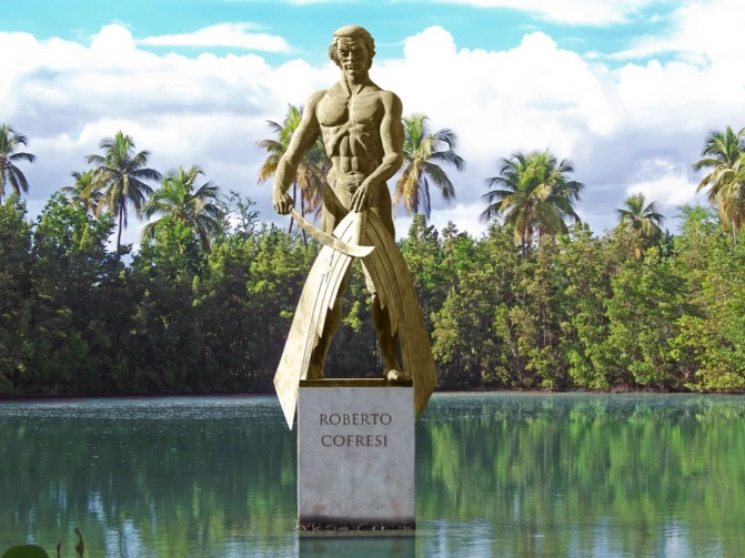 Estatua Roberto Cofresi Cabo Rojo Puerto Rico